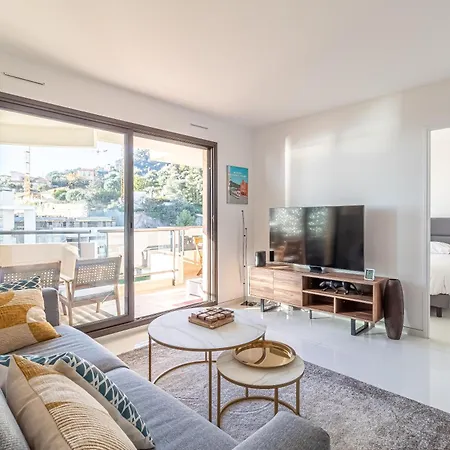 Hébergement de vacances 1 Bedroom Renovated Near Monaco Beausoleil